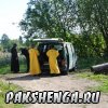 д. Пакшеньга 31 августа приезд Владыки Василия для освящения фундамента строящегося храма в честь св. блаж. Матроны Московской.